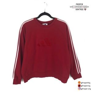 Vintage Adidas Crewneck Sweater Pullover Fits S
